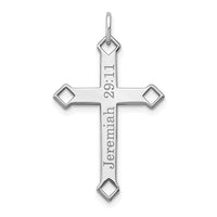 Cross With Etching