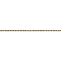 14k 1.15mm D/C Machine-made Rope Chain