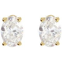 14K Yellow Gold 1/2 CTW Natural Diamond Earrings