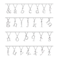 14K Rose Gold Lowercase Initial b 16" Necklace