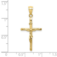 10K INRI Crucifix Pendant
