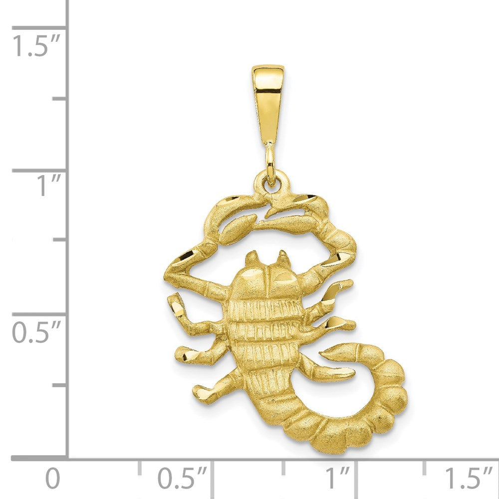 10k Scorpion Charm