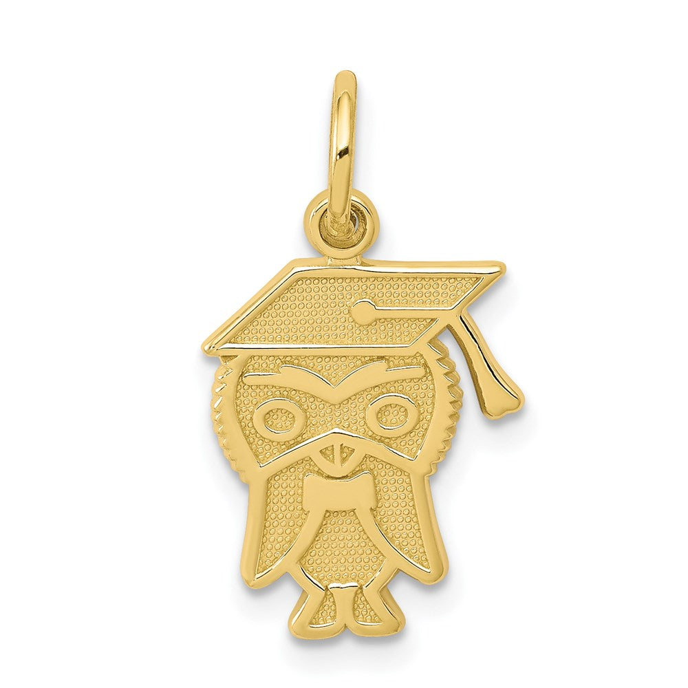 10k Graduation Owl Charm