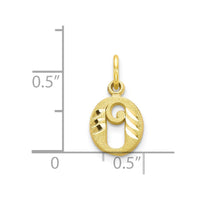 10k Initial O Charm
