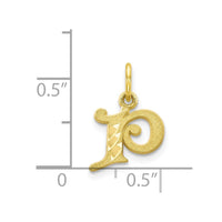 10k Initial P Charm