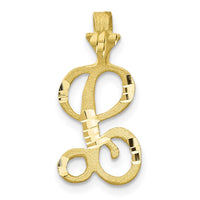 10k Initial L Pendant
