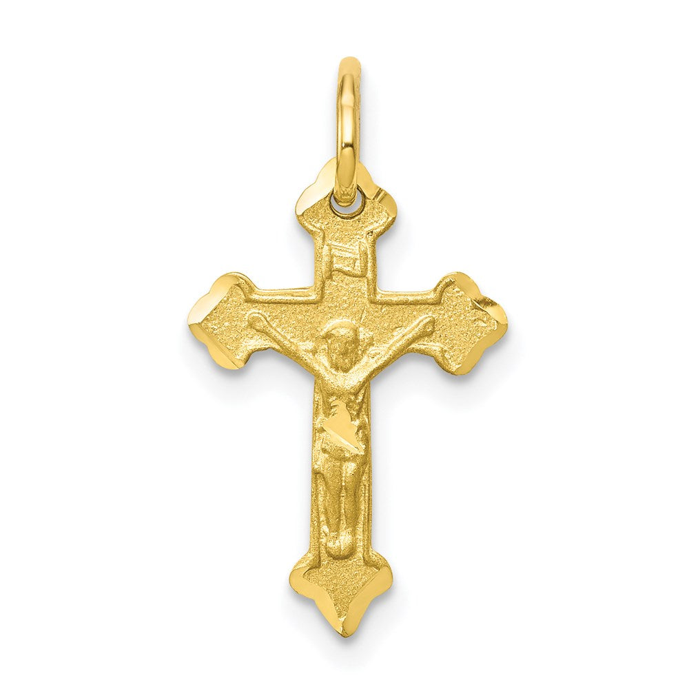 10K Crucifix Charm