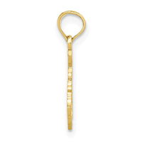 10K Solid Kentucky State Pendant