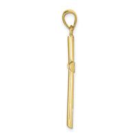 10k Cross Pendant