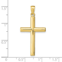 10k Cross Pendant