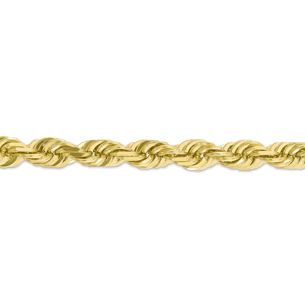 10k 10mm Diamond-cut Rope Chain