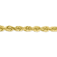 10k 10mm Diamond-cut Rope Chain