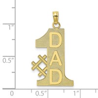 10K #1 DAD Charm