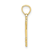 10k Key w/ Heart Charm