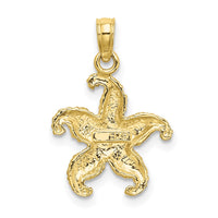 10K Puffed Starfish Charm 4