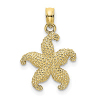 10K Puffed Starfish Charm 1