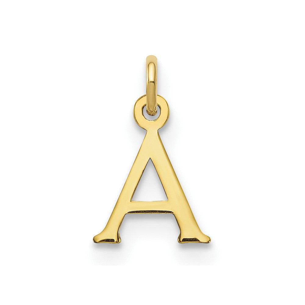 10KY Cutout Letter A Initial Charm