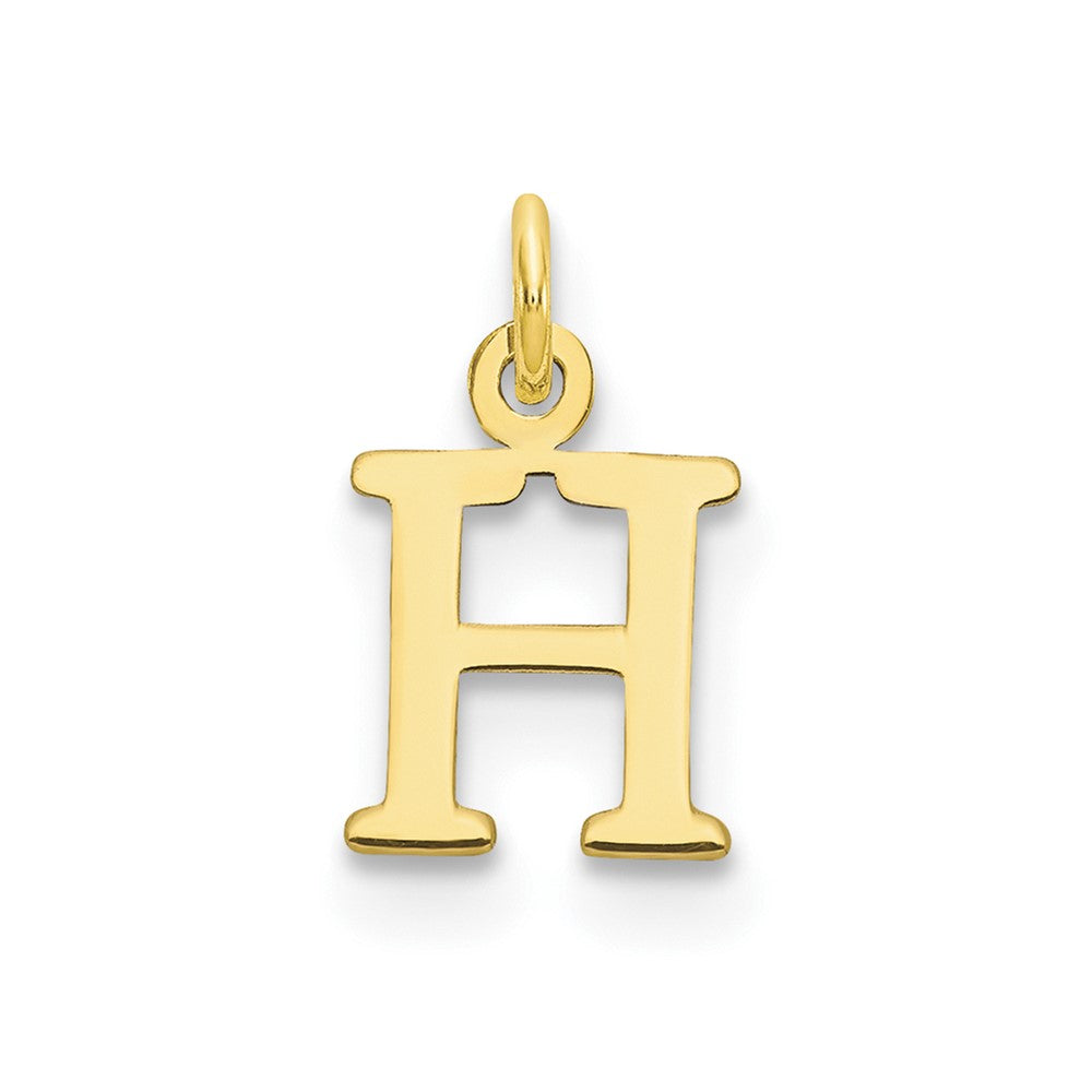 10ky Cutout Letter H Initial Charm