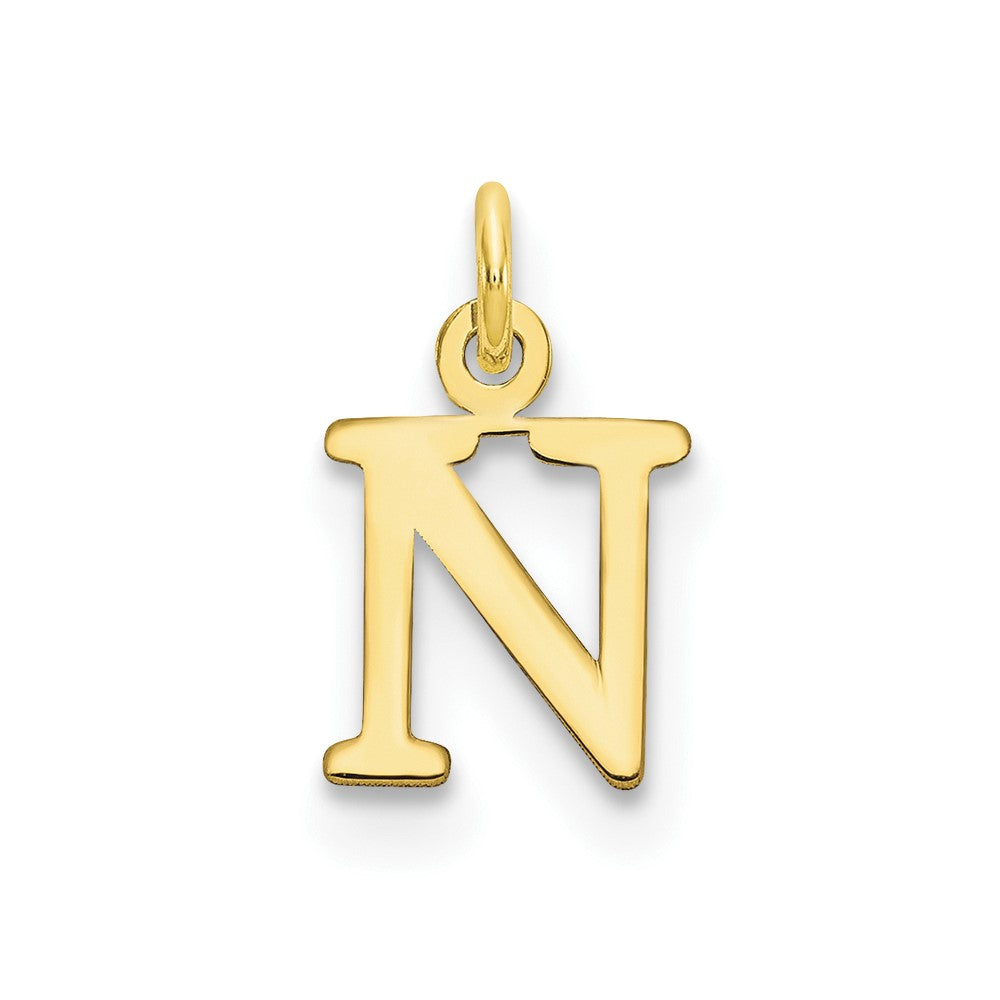 10ky Cutout Letter N Initial Charm