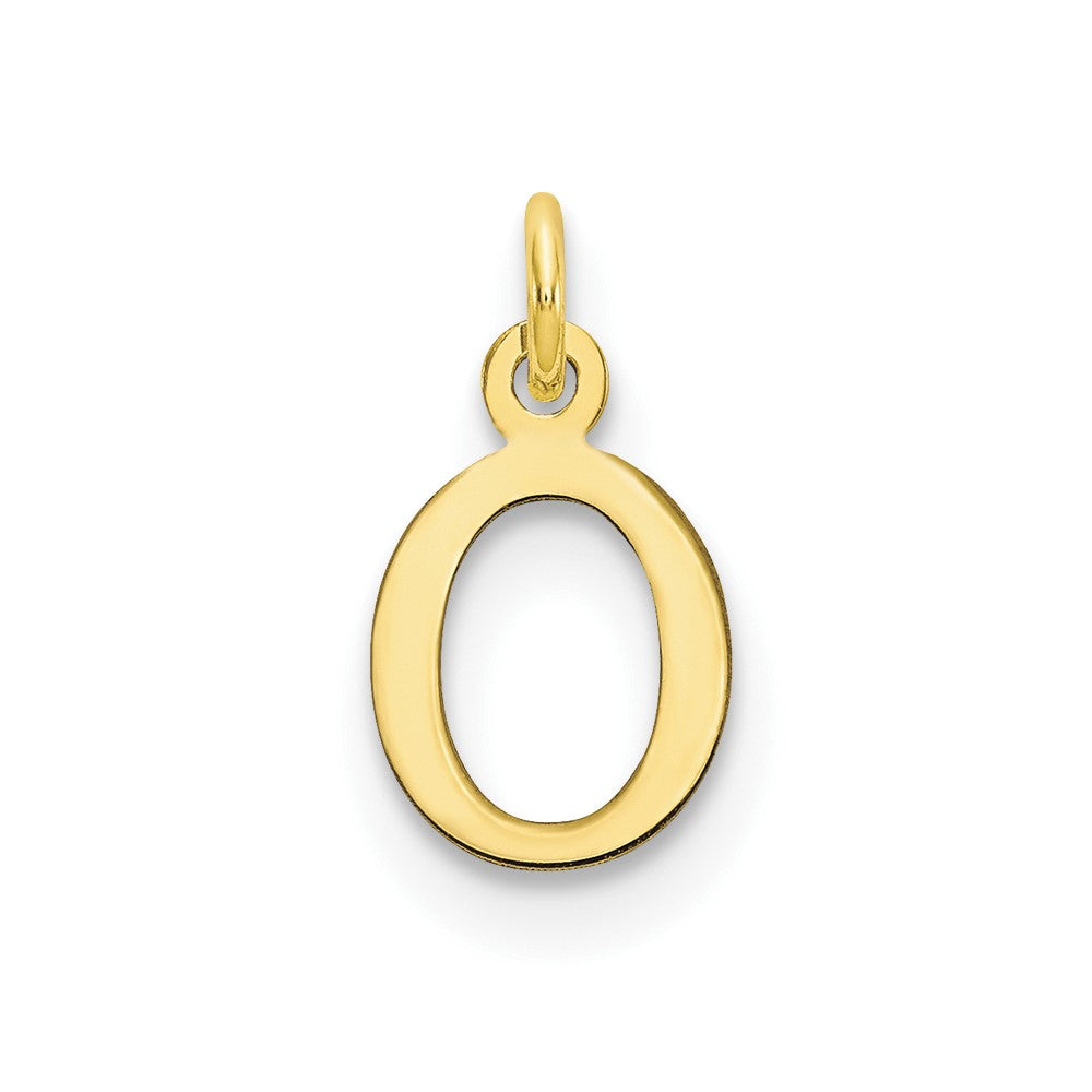 10ky Cutout Letter O Initial Charm