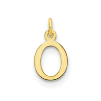 10ky Cutout Letter O Initial Charm