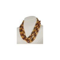 Freshwater Cultured Dyed Chocolate Pearl Rope 72" Necklace