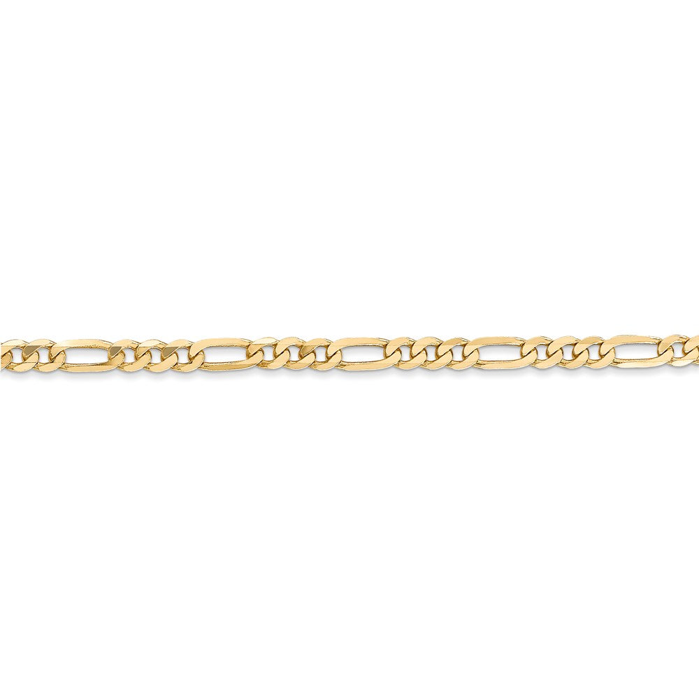 Leslie's 14K 3.25mm Flat Figaro Chain