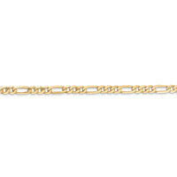 Leslie's 14K 3.25mm Flat Figaro Chain