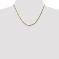 Leslie's 14K 3.25mm Flat Figaro Chain