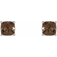Sterling Silver Smoky Quartz Earrings 2