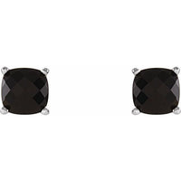 Sterling Silver Onyx Earrings 2
