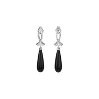 Sterling Silver Onyx Earrings 2