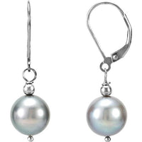 Freshwater Cultured Pearl Lever Back Earrings 1