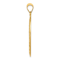 18k Saint Christopher Medal Pendant