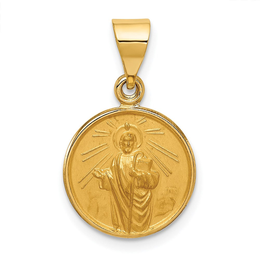 18K Saint Jude Thaddeus Medal Pendant