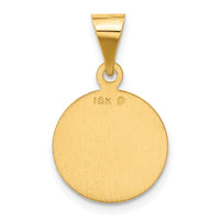 18k Our Lady of Perpetual Help Medal Pendant