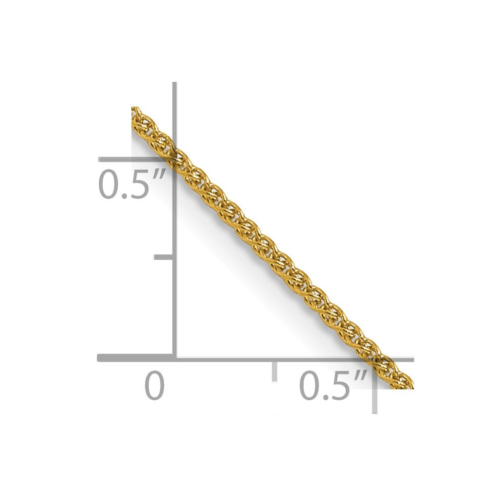 Leslie's 14K .8mm Spiga (Wheat) Chain