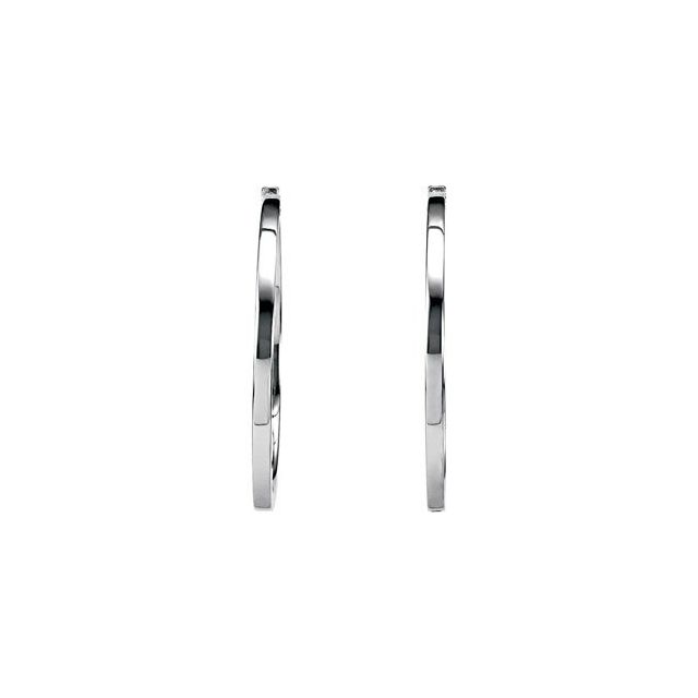 Square Tube Hinged Earrings 2