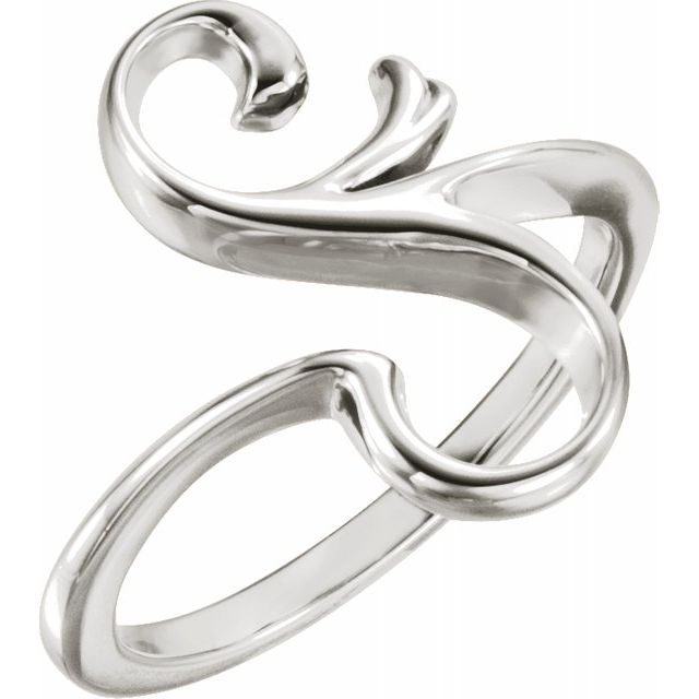 Sterling Silver Freeform Ring 1