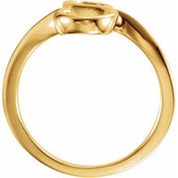 14K Yellow Freeform Ring 2