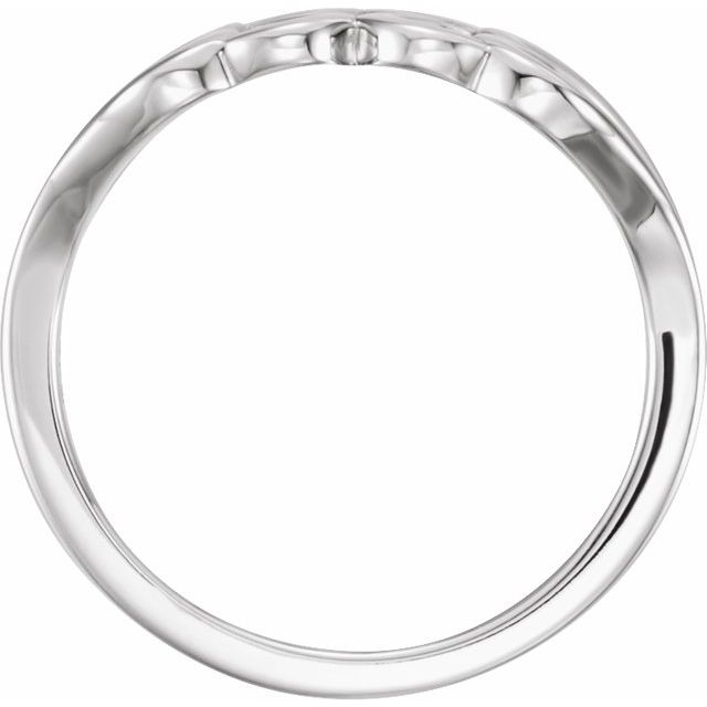 Platinum Heart Ring 2