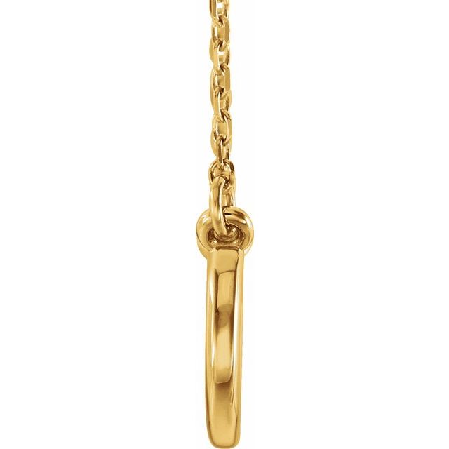 14K Yellow Decorative 18" Necklace 2