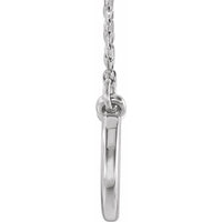 Sterling Silver Decorative 18" Necklace 2