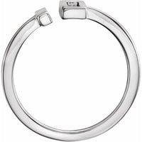 Sterling Silver Bar Ring 2