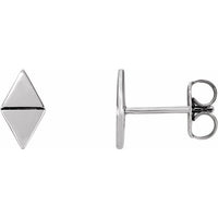 Sterling Silver Geometric Earrings 1