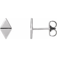 Sterling Silver Geometric Earrings 1