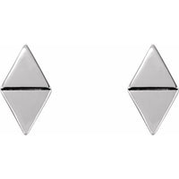 Sterling Silver Geometric Earrings 2
