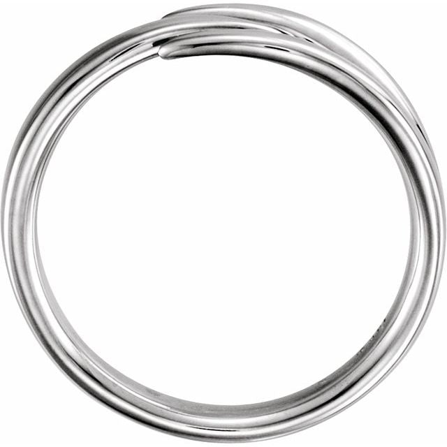 Sterling Silver Negative Space Ring 2