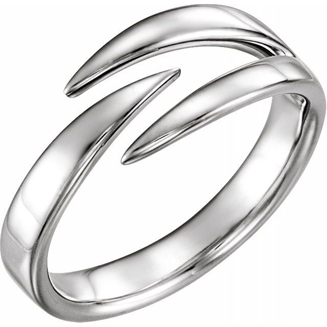 Sterling Silver Negative Space Ring 1