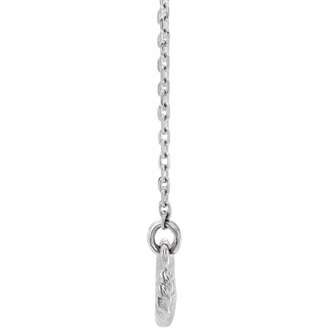 Sterling Silver Rope Infinity-Inspired 18" Necklace 2